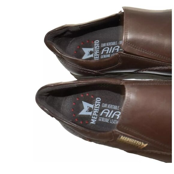 New! Mephisto Davy Slip On Loafer Brown Size 8 DD435